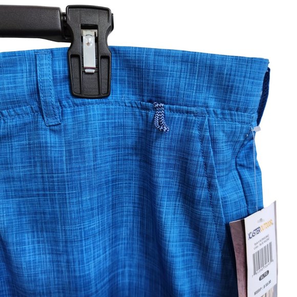 NEW XCaster Outdoor Turquoise Blue Lightweight Bermuda Shorts Size XL - Picture 6 of 15